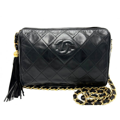 Caméra CHANEL vintage noir