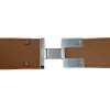 T36 brown leather HERMES belt