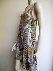 robe ALEXANDER MC QUEEN motifs fleurs