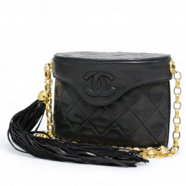 Sac vintage CHANEL noir