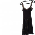 Robe noire ALAIA T38 noire et dentelle