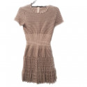 Robe ALAIA T40 noire et beige