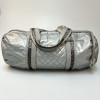 Sac Bowling CHANEL plastique argent