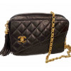 Sac camera vintage noir CHANEL