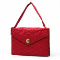 Mini sac du soir CHANEL vintage soie rouge