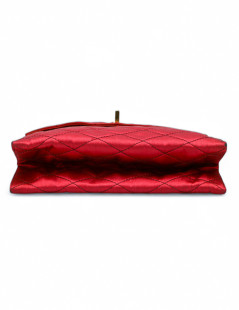 Mini sac du soir CHANEL satin rouge