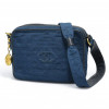 Sac bleu CHANEL toile