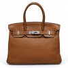 Birkin 30 HERMES taurillon Clémence gold