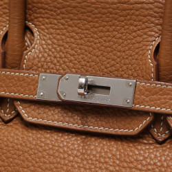 Birkin 30 HERMES taurillon Clémence gold