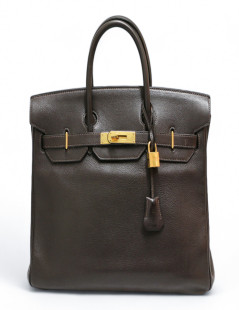 Haut à courroies HAC 32 HERMES brown