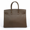 Birkin 35 HERMES Epsom gris Etain