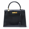 Sac HERMES Kelly 28 sellier vintage