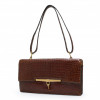 Sac Palonnier HERMES crocodile havane