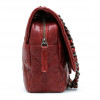 Sac CHANEL cuir grainé souple bordeaux