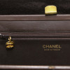 Sac CHANEL Vintage jersey marron