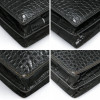 Sac Clou HERMES crocodile noir Vintage