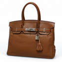 Birkin 30 HERMES Taurillon Clémence gold