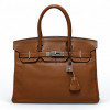 Birkin 30 HERMES Taurillon Clémence gold