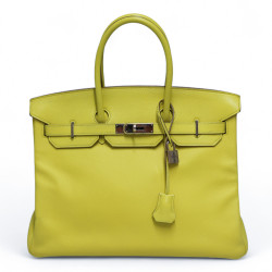 Birkin 35 HERMES Epsom jaune