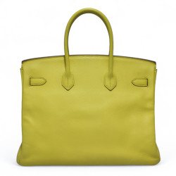 Birkin 35 HERMES Epsom jaune