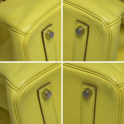 Birkin 35 HERMES Epsom jaune