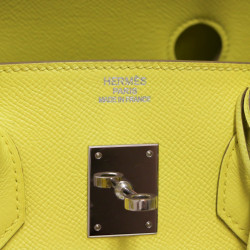 Birkin 35 HERMES Epsom jaune