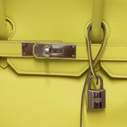 Birkin 35 HERMES Epsom jaune