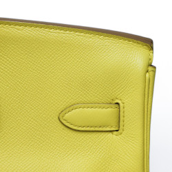 Birkin 35 HERMES Epsom jaune