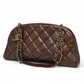 Sac CHANEL matelassé bordeaux