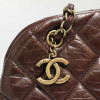 Sac CHANEL matelassé bordeaux 