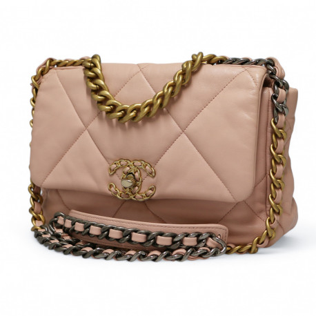 Sac 19 CHANEL rose 