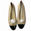 Ballerines CHANEL T 39 bicolores