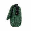 Sac CHANEL tweed vert