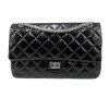 2.55 CHANEL verni cuir noir