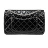 2.55 CHANEL verni cuir noir