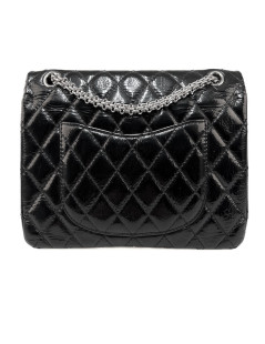 2.55 CHANEL verni cuir noir