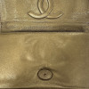 CHANEL evening clutch in golden brown moire sequins