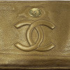 CHANEL evening clutch in golden brown moire sequins