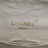 Timeless blanc CHANEL cuir d'agneau