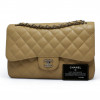 Jumbo CHANEL caviar beige