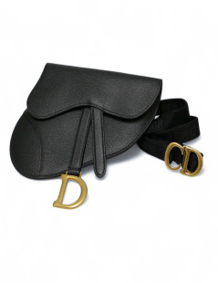 Ceinture Saddle DIOR noir