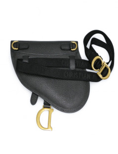 Ceinture Saddle DIOR noir