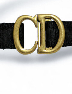 Ceinture Saddle DIOR noir