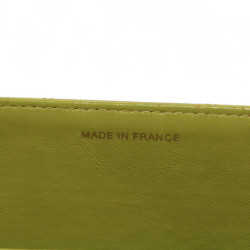 Porte documents CHANEL vert anis