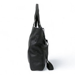 Cabas LANVIN cuir noir souple