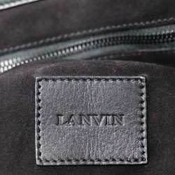 Cabas LANVIN cuir noir souple