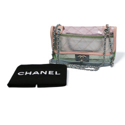 Sac Timeless CHANEL transparent