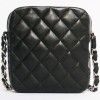 Pochette CHANEL matelassée noire