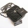 Pochette CHANEL matelassée noire