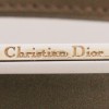 Petit sac Christian Dior marron clair 